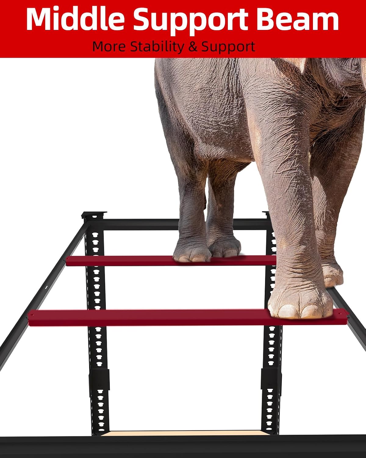 Adjustable Heavy Duty Metal Shelving Unit for Garage, Pantry & Basement Storage, 48"W x 24"D x 72"H, Black